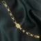 14k Gold 1.45 Ctw Natural Yellow Diamond & Diamond Bracelet