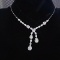 14k Gold 2.8 Ct Natural H Diamond Necklace