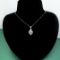 14k Gold 0.28 Ctw Natural Pink Diamond & Diamond Necklace