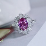 14k Gold 1.75 Ctw Natural Sapphire & Diamond Ring