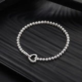 14k Gold 1.10 Ct Natural H Diamond Bracelet