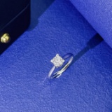 14k Gold 0.60 Ct Natural H Diamond Ring