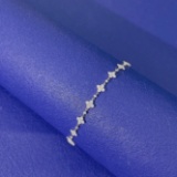 14k Gold 1.23 Ct Natural H Diamond Bracelet