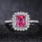 14k Gold 1.15 Ct Natural Sapphire & Diamond Ring