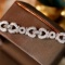 14k Gold 2.6 Ct Natural H Diamond Bracelet