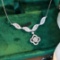 14k Gold 0.7 Ct Natural H Diamond Necklace