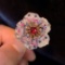 14k Gold 2.72 Ctw Natural Ruby & Diamond Ring/pendant