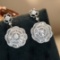 14k Gold 2 Ct Natural H Diamond Earrings