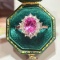 14k Gold 2.66 Ctw Natural Padparadscha Sapphire & Diamond Ring