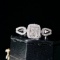 14k Gold 0.5 Ct Natural E Diamond Ring