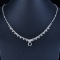 14k Gold 2.37 Ct Natural H Diamond Necklace