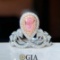 14k Gold 0.80 Ctw Natural Pink Diamond & Diamond Ring
