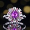 14k Gold 1.08 Ctw Natural Sapphire & Diamond Ring