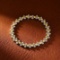 14k Gold 4.17 Ctw Natural Yellow Diamond & Diamond Bracelet