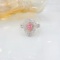 14k Gold 1.41 Ctw Natural Pink Diamond & Diamond Ring/pendant