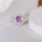 14k Gold 1.55 Ctw Natural Sapphire & Diamond Ring