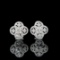 14k Gold 1.13 Ctw Natural H Diamond Earrings