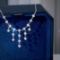 14k Gold 1.2 Ct Natural H Diamond Necklace