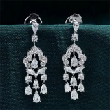 14k Gold 1.50 Ctw Natural H Diamond Earrings