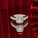 14k Gold 1.00 Ctw Natural G Diamond Ring