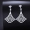 14k Gold 0.6 Ct Natural H Diamond Earrings