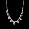 14k Gold 4 Ct Natural H Diamond Necklace