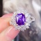 14k Gold 3.91 Ctw Natural Sapphire & Diamond Ring