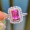 14k Gold 1.61 Ctw Natural Sapphire & Diamond Ring