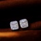 14k Gold 0.5 Ct Natural H Diamond Earrings