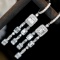 14k Gold 1.8 Ct Natural H Diamond Earrings