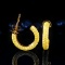 14k Gold 1.32 Ct Natural Yellow Diamond Earrings
