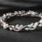 14k Gold 7.03 Ctw Natural H Diamond Bracelet