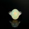 14k Gold 4.06 Ctw Natural Opal & Diamond Ring