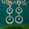 14k Gold 1.47 Ctw Natural H Diamond Earrings