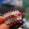 14k Gold 2.1 Ctw Natural Ruby & Diamond Ring