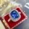 14k Gold 3.64 Ctw Natural Sapphire & Diamond Ring