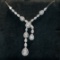 14k Gold 1.75 Ct Natural H Diamond Necklace