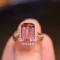14k Gold 4.86 Ct Natural Tourmaline & Diamond Ring