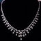 14k Gold 6.5 Ct Natural H Diamond Necklace