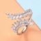14k Gold 0.86 Ctw Natural H Diamond Ring