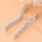 14k Gold 3.19 Ctw Natural H Diamond Earrings