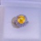 14k Gold 5.48 Ctw Natural Sapphire & Diamond Ring
