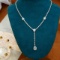 14k Gold 2.60 Ct Natural H Diamond Necklace