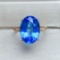 14k Gold 6.65 Ct Natural Topaz & Diamond Ring
