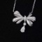 14k Gold 0.91 Ctw Natural D Diamond Necklace