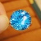 14k Gold 12.78 Ctw Natural Topaz & Diamond Ring