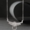 14k Gold 1.08 Ctw Natural H Diamond Necklace