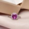 14k Gold 1.35 Ct Natural Padparadscha Sapphire & Diamond Ring