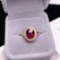 14k Gold 2.48 Ct Natural Tourmaline & Diamond Ring