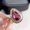 14k Gold 3.14 Ctw Natural Sapphire & Diamond Ring